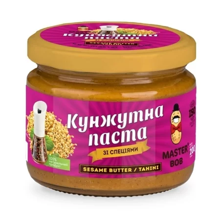 Кунжутная паста со специями Master Bob 200г купить в магазине Роса-Фуд по лучшей цене