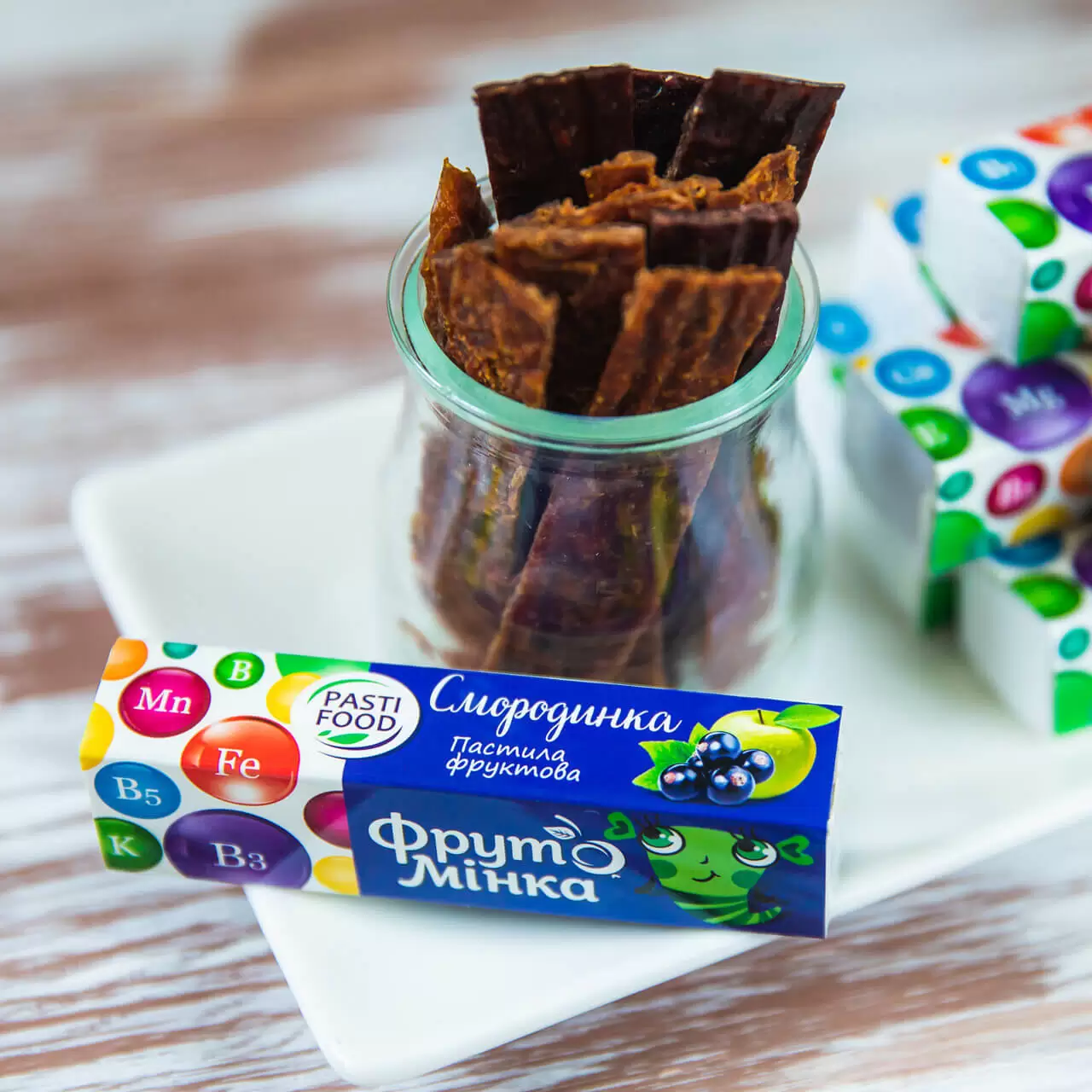 Детская фруктовая пастила Смородинка Pasti Food, 25г купить в магазине Роса-Фуд