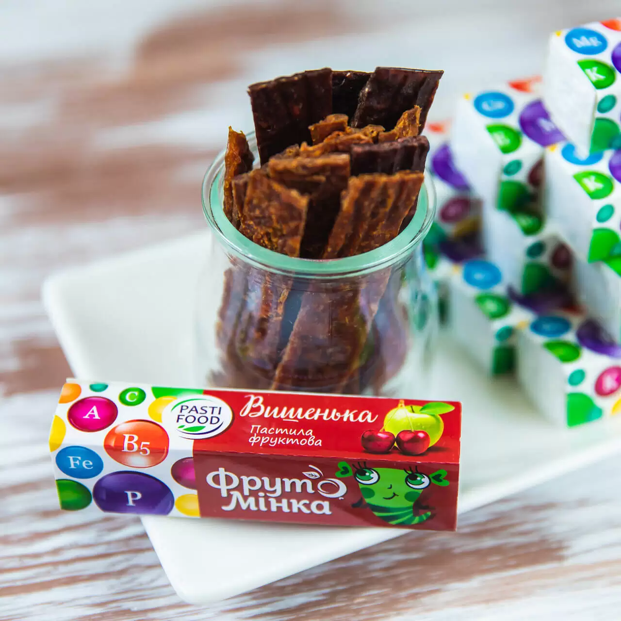 Детская фруктовая пастила Вишенка Pasti Food, 25г купить в магазине Роса-Фуд по лучшей цене