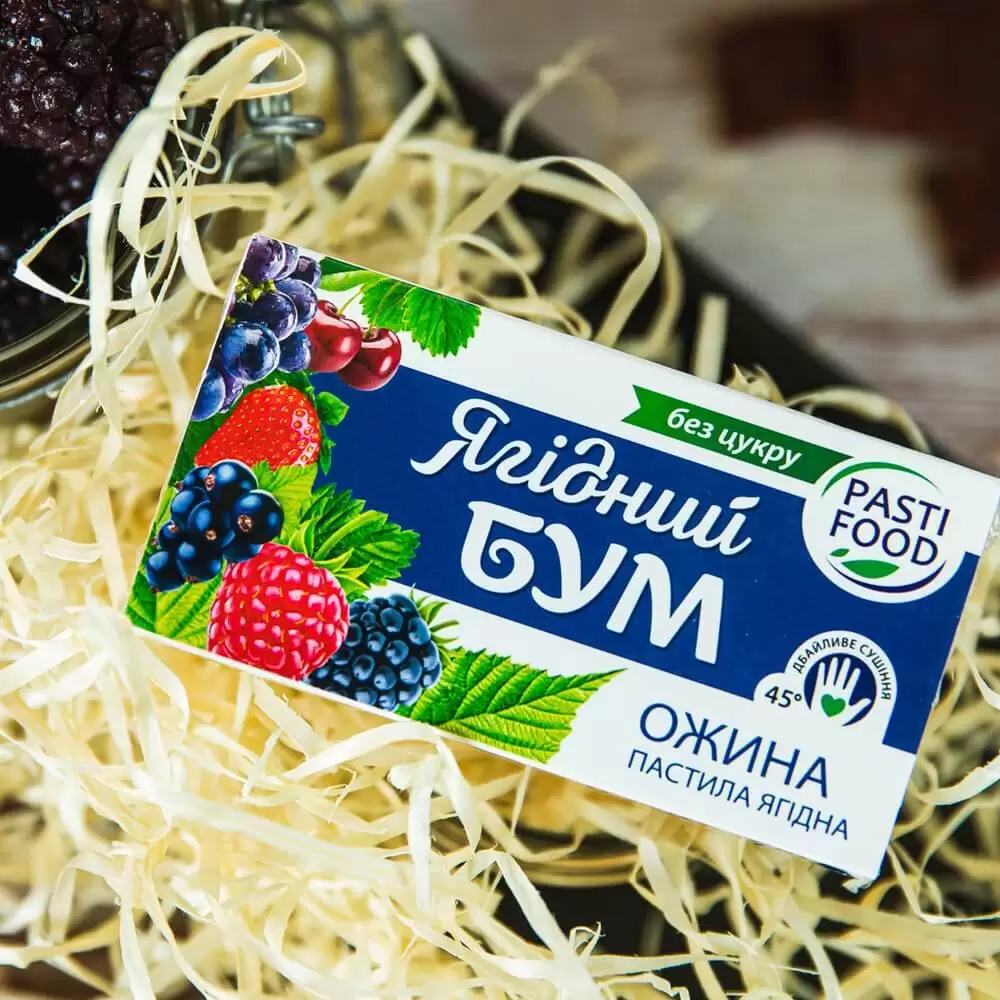 Пастила Ежевика и Яблоко Pasti Food, 50г купить в магазине Роса-Фуд по лучшей цен