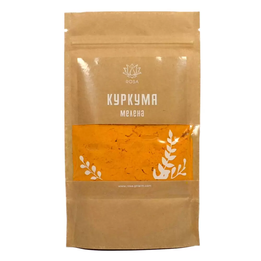 Куркума молотая Rosa Pharm, 100г купить в магазине Роса-Фуд