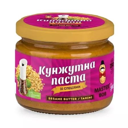 Кунжутная паста со специями Master Bob 200г купить в магазине Роса-Фуд по лучшей цене