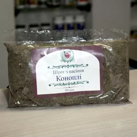 Шрот из семян конопли Справжня Олія 300г купить в магазине Роса-Фуд