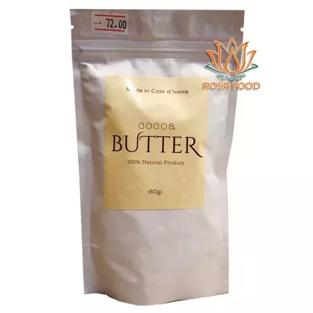 Какао масло натуральное Superfood 80г купить в магазине Роса-Фуд