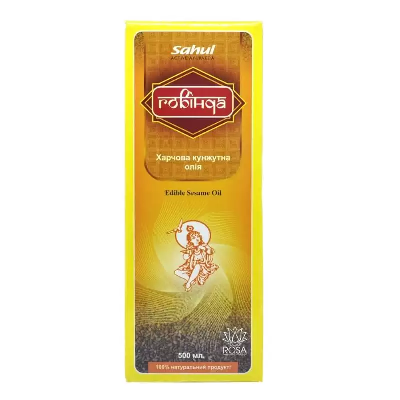 Кунжутное масло Говинда Sesame Oil 500 мл купить в магазине Роса-Фуд