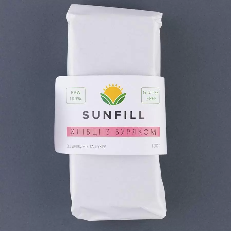 Хлебцы со свеклой и черносливом SunFill 100 грамм купить в магазине Роса-Фуд