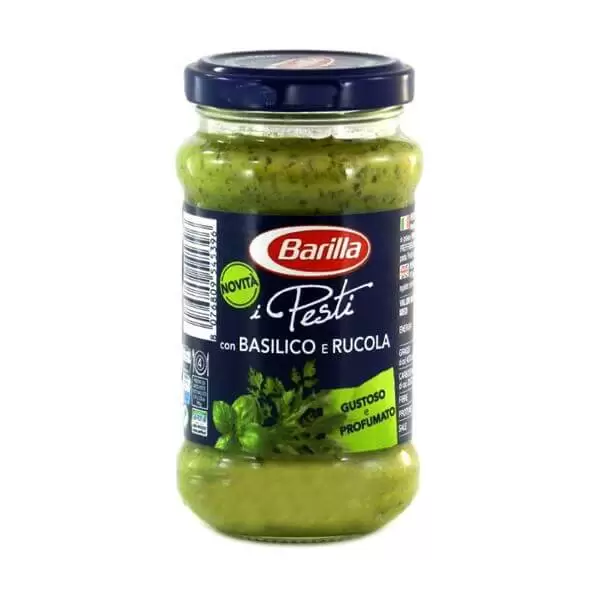 Соус песто с базиликом и рукколой Barilla 190 грамм купить в магазине Роса-Фуд