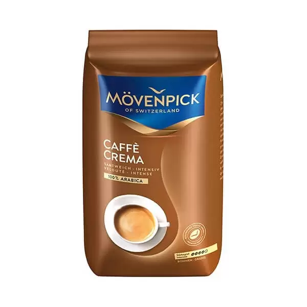 Кофе Movenpick Caffe Crema в зернах 500 грамм купить в магазине Роса-Фуд