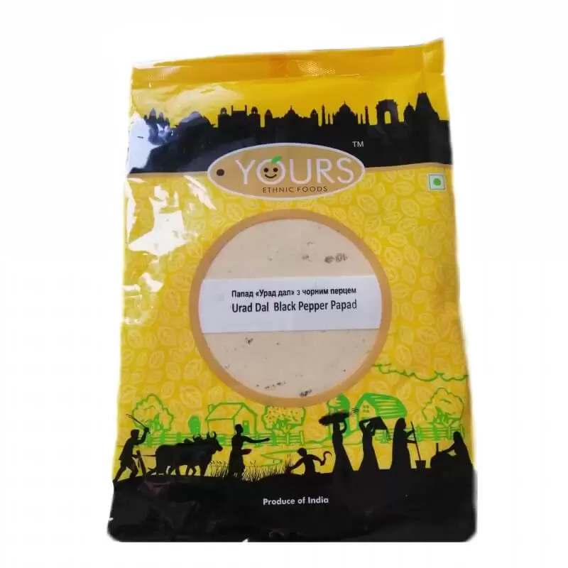 Папад Урад Дал Urad Dal Papad Yours 200 грамм