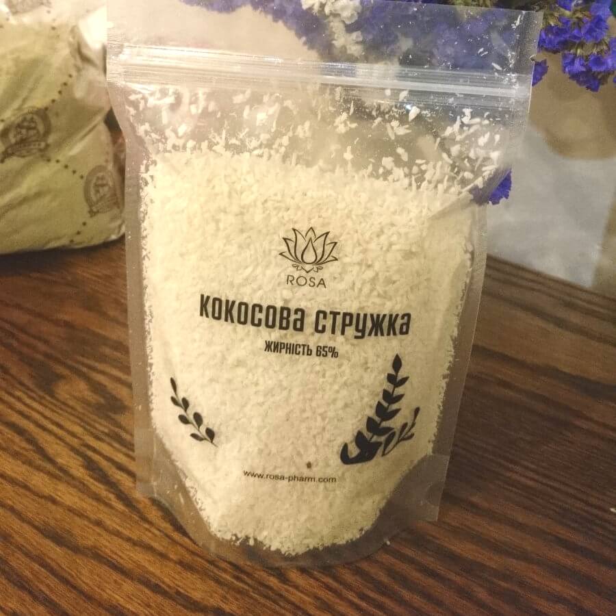 Кокосовая стружка Rosa купить в магазине Роса-Фуд