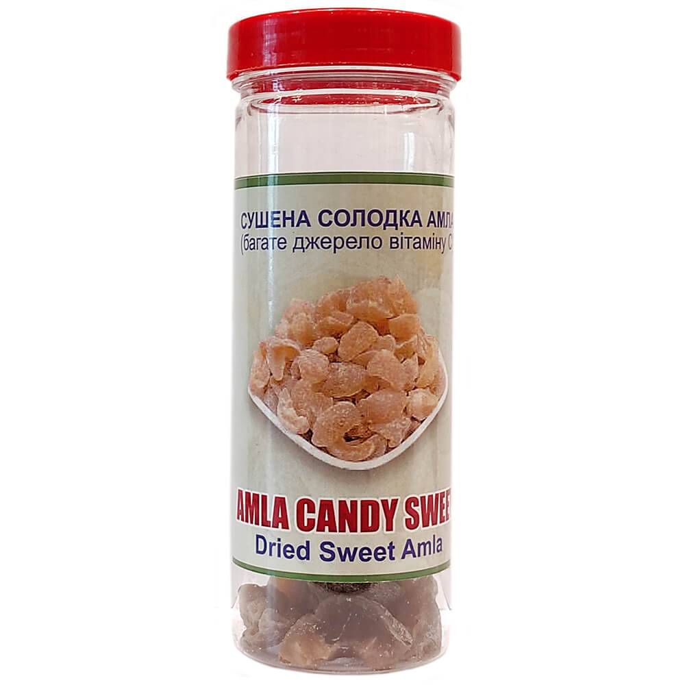 Амла сушеная (Amla Candy Sweet, Yours) 100 грамм купить в магазине Роса-Фуд
