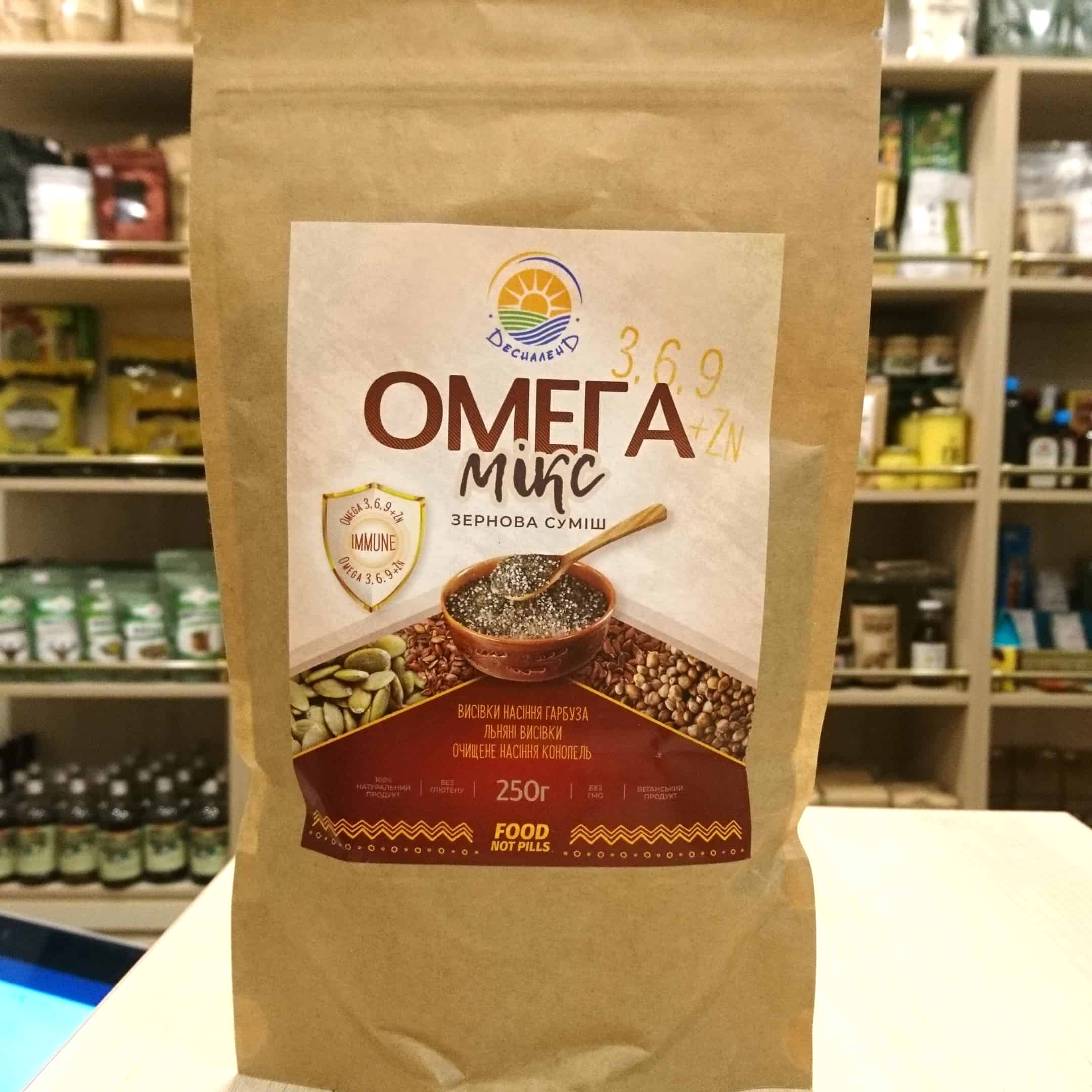 Омега-Микс Десналенд 250 грамм купить в магазине Роса-Фуд