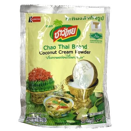 Сухое кокосовое молоко Chao Thai из Таиланда 60 грамм купить в магазине Роса-Фуд